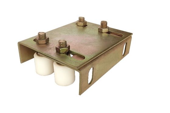 40x44 Sliding Gate Wheel Bracket Dengan Bolt 4 Rollers
