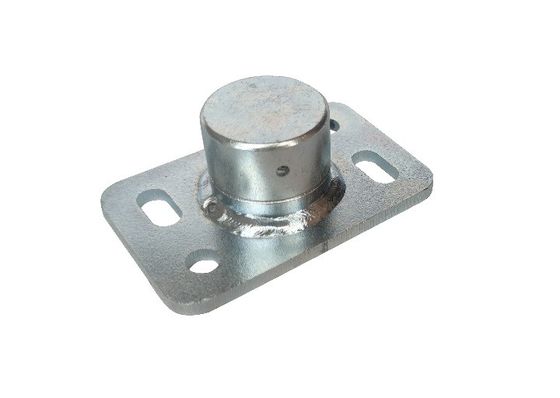 40mm pertanian bawah engsel gerbang ayun Hardware tugas berat Baja Dengan Putaran Plat Bar berputar