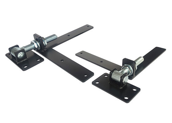 M24 300mm tugas berat engsel gerbang kayu hitam Hardware untuk gerbang kayu fitting hardware T berlapis
