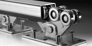 900KG Sliding Cantilever Gate Wheel Pintu Besi Hardware Jnk
