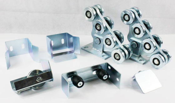 5 Roda Sedang Cantilever Gate Wheel Seng Disepuh Sistem Gerbang Cantilever Emas Perak