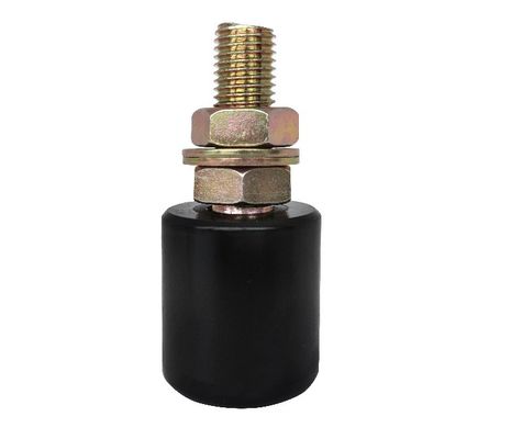 30x40 M12 Bolt Upper Electric Gate Guide Rollers Plastik Untuk Pintu Geser
