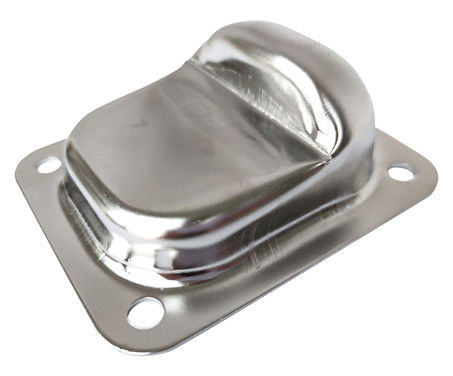 Yard Two Leaf Center Gate Stopper Outdoor 120x100mm Gate Leaf Stopper Stainless Steel 304