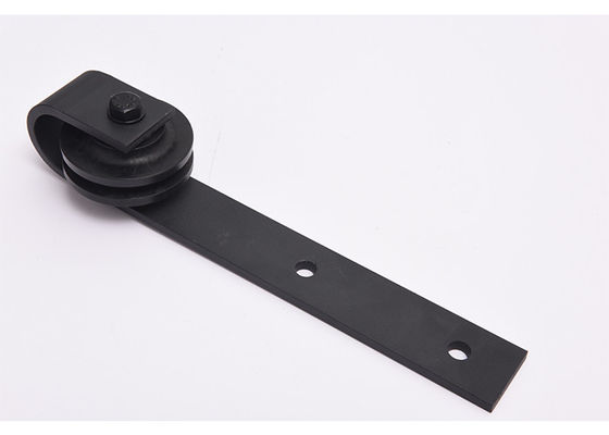 JNK 2 1/4&quot; Barn Gate Hardware Interior Barn Door Hardware Handle Dan Kunci Dengan Track 2m Datar