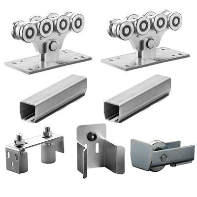 48mm Cantilever Gate Wheel Kecil Otomatis Sliding Gate Wheels 8 Carriage
