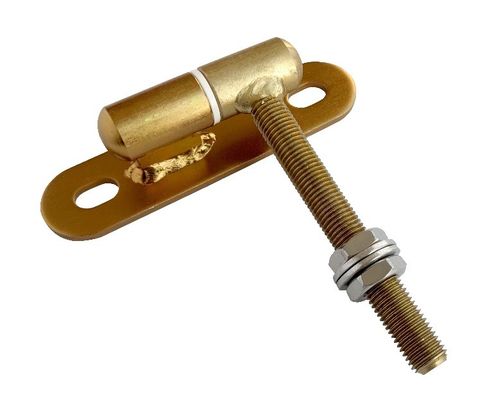 M16 Bolt On Garden Black Adjustable Gate Engsel Hardware Heavy Duty Untuk Steel Swing Gate