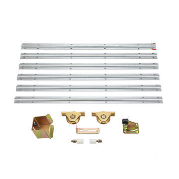 1000kg 60mm Automatic Sliding Gate Rollers Kit Penggantian Roda Gerbang Otomatis Hingga Lebar 6m