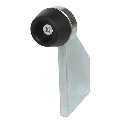 100mm Rubber Garden Gate Stopper Pembuka Tanah Baja Galvanis Kecil