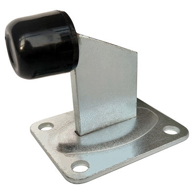 100x80 Aluminium Double Swing Gate Stopper Di Tanah Baja Galvanis Karet Besar