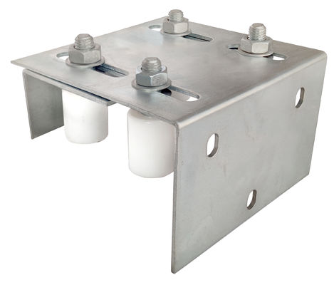 JNK Adjustable Bracket Guide Roller Dengan 1/2&quot; Bolt Dual Nylon Rollers