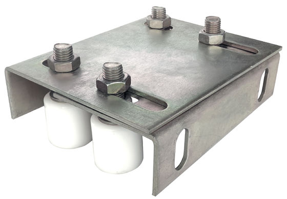 JNK Adjustable Bracket Guide Roller Dengan 1/2&quot; Bolt Dual Nylon Rollers
