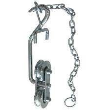 150kg-220KG Banana Hooks Hanging Rollers Untuk Peralatan Transportasi Mudah