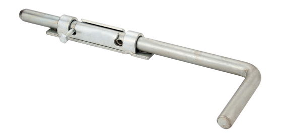 16mm Garasi Pintu Ayun Geser Latch Lock Hardware Kamar Mandi Dikunci Aneh Besi Padat Baja