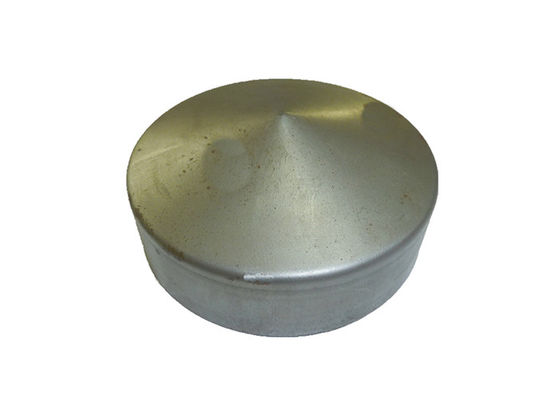 Dekoratif 90mm 6 Inch Round Fence Post Caps 2.75 &quot;Logam