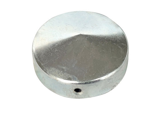 Dekoratif 90mm 6 Inch Round Fence Post Caps 2.75 &quot;Logam