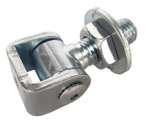 Metal Adjustable Swing Gate Engsel Hardware Heavy Duty Short Bolt Dengan Nut Round Plate