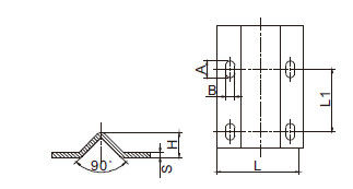 U V alur gantung pintu track roller pintu lemari ganda gantung track rel hardware