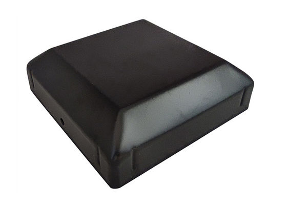 6inch 5 &quot;2 3/8&quot; Round Post Caps Untuk Dek Galvanized American Style Steel Post Cap Dengan Hitam