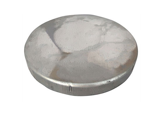 6inch 5 &quot;2 3/8&quot; Round Post Caps Untuk Dek Galvanized American Style Steel Post Cap Dengan Hitam