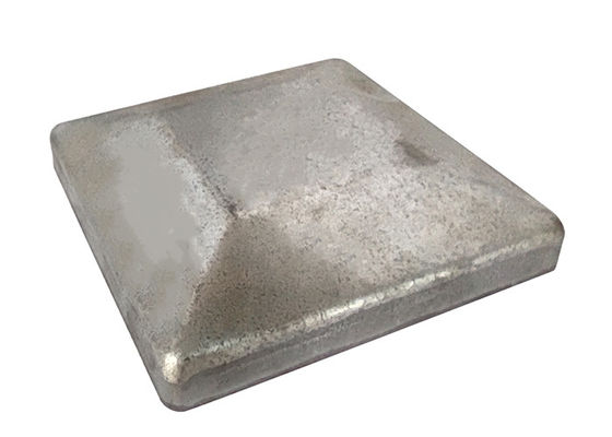 1.5 Inch 2 1/2 Inch 1 1/2&quot; Square Metal Post Caps 5 X 5 3 X 3 4 X 4 Dengan Leher