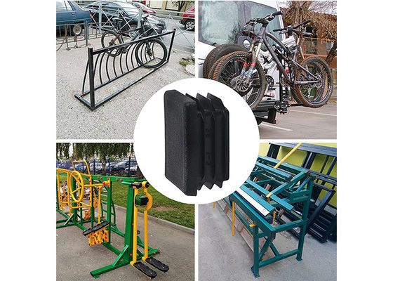 2 Dalam. X2 Dalam. Tutup Pos Plastik Persegi Hitam Untuk Pagar 50mmx50mm 100mmx100mm