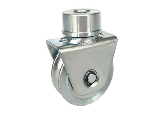 1320Lbs U groove v type sliding gate roller steel wheel dan track 360 derajat 60mm 80mm