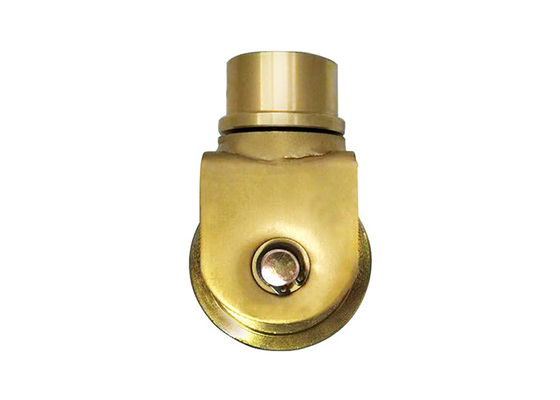 1320Lbs U groove v type sliding gate roller steel wheel dan track 360 derajat 60mm 80mm