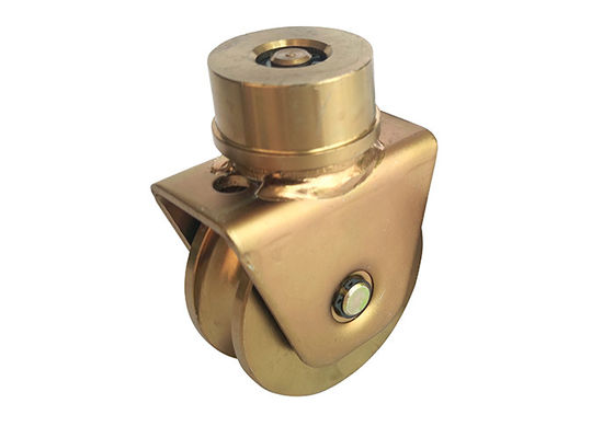 1320Lbs U groove v type sliding gate roller steel wheel dan track 360 derajat 60mm 80mm