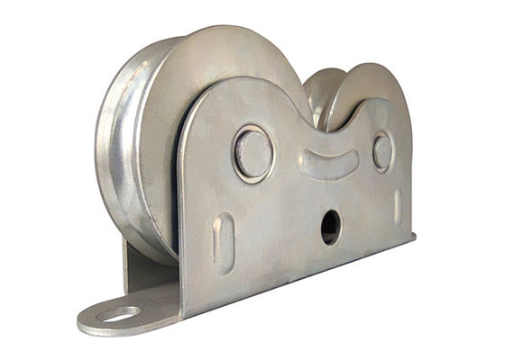 152.4mm 6 Inch Besar Sliding Gate Wheel Double Wheel Gate Roller