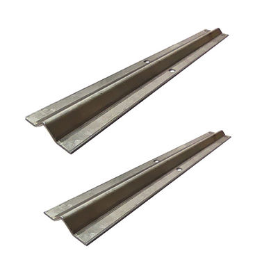 Q235 Steel Galvanized Sliding Gate V Track Kit Pembuka
