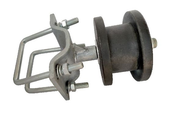 SGS ISO Cantilever Gate Wheels Cantilever Rollers Untuk Pipa Persegi Groove 5 ''
