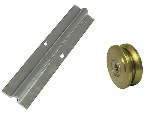 Heavy Duty Telescopic Iron 5m Sliding Gate Track Hardware U Groove Jnk Hardware Kit