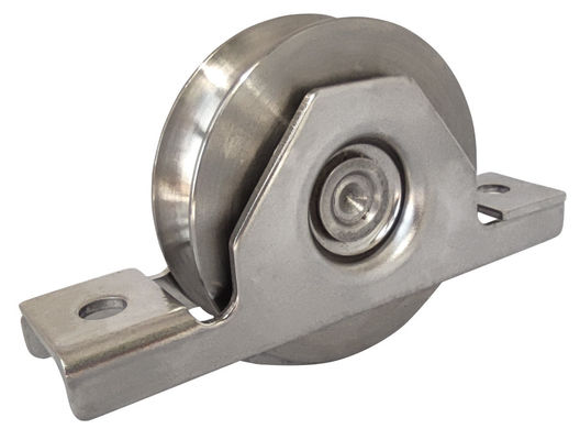 Aksesoris Sliding Gate 3 '' Steel Wheel V Groove Gate Dengan 6202 Bearing