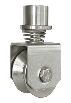 Rotational 360 Bi-Folding Sliding Gate Wheel Dengan Spring Stainless Steel 304