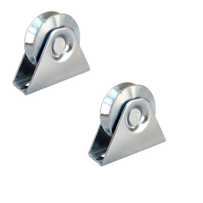 40mm Sliding Gate Wheel Internal Screw Support Pulley Dengan Channel