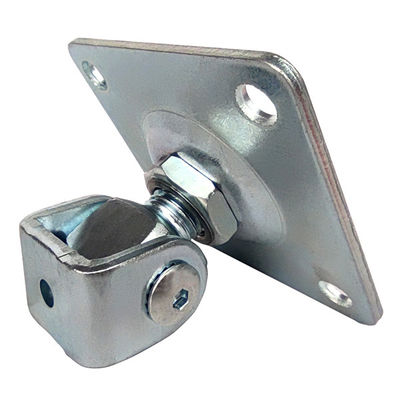 Engsel Gerbang Adjustable Baja Berlapis Seng Dengan Bagian Memperbaiki Persegi