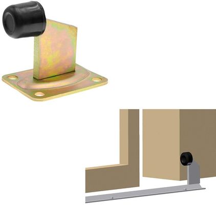 Adjustable Metal Gate Stopper Seng Disepuh Untuk Sliding Cantilever
