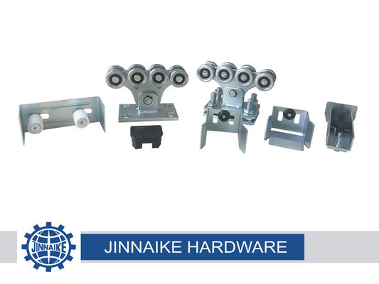 Geser Cantilever Metal Gate Stopper Berlapis Seng Perak
