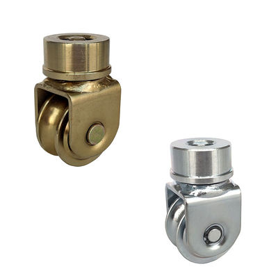 V Groove Folding Sliding Gate Wheel Dengan Rol Rotasi 360 Derajat