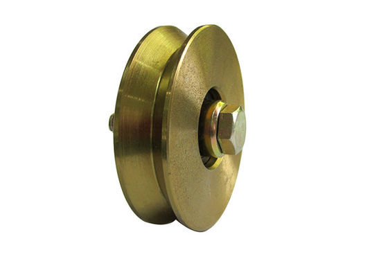 Bantalan ganda V Groove Sliding Gate Wheel Dengan Baut