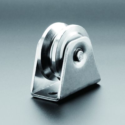Bantalan ganda V Groove Sliding Gate Wheel Dengan Baut