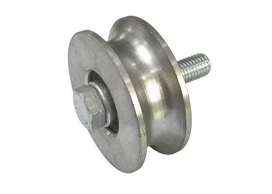 Dua Bantalan U Groove Sliding Gate Wheel Untuk Swing Gate