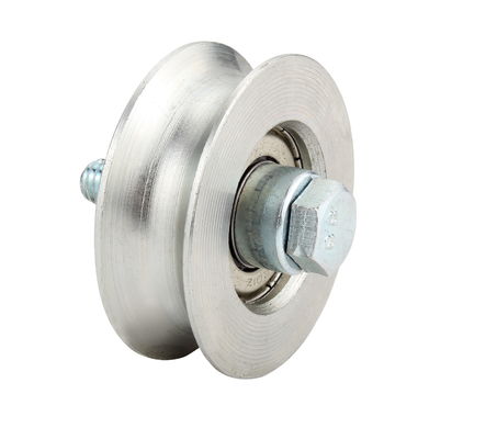 Dua Bantalan U Groove Sliding Gate Wheel Untuk Swing Gate