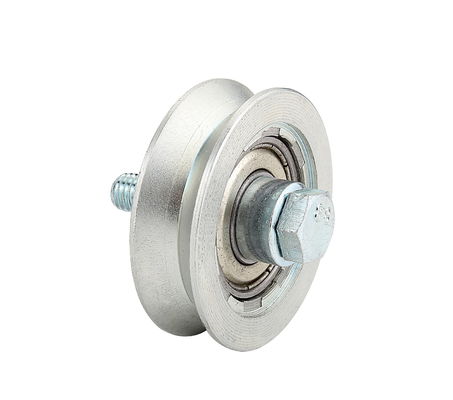 Dua Bantalan U Groove Sliding Gate Wheel Untuk Swing Gate