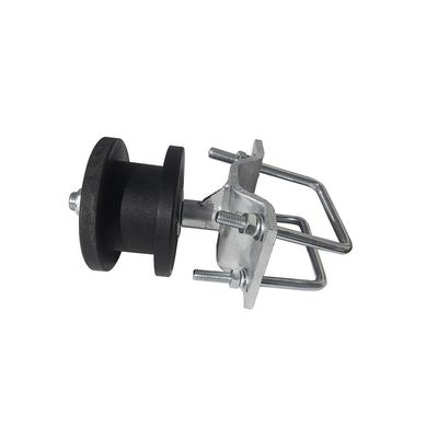 4&quot; Round Gate Premium Nylon Cantilever Roller Galvanis