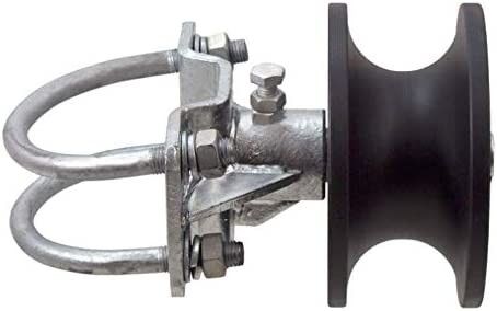 Pilar Bulat X 2 1/2 &quot;Rol Nilon Premium Untuk Gerbang Geser