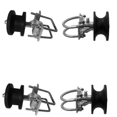 HU Groove Sliding Gate Rollers Satu Grafit Diresapi Dengan Penutup