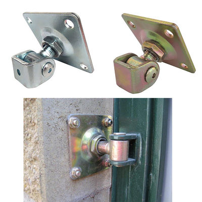Swing Gate Adjustable Weld Pada Engsel M24 Dengan Plat Pemasangan Persegi
