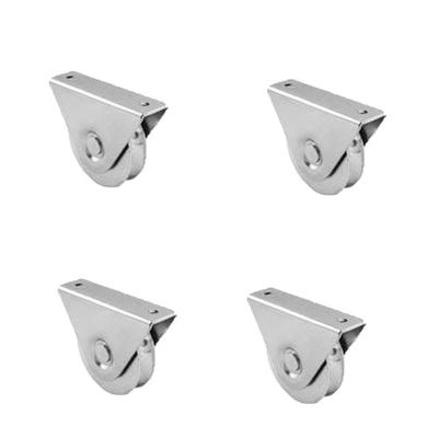 2 Inch Kuningan Sliding Door Pulley Seng Putih Seng Emas
