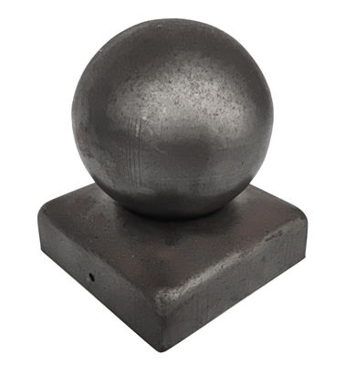 Tutup Pagar Baja Bulat Galvanis Bak Bulat 100x100mm